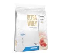 Maxler Ultra Whey Protein - Proteine Whey - Proteines musculation - Whey Isolate - Whey Protein Milkshake à la Fraise - 450g de proteine whey