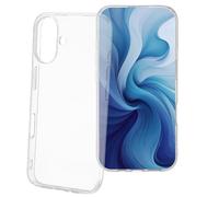 MaxLife Coque pour iPhone 16 Plus Slim Case Transparent 6,7 Pouces - Fine 2 mm - Coque de Protection légère résistante à l'abrasion - Coque Slim Anti-Rayures pour Une Protection maximale
