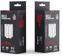 maXlife Rouleaux pour l'imprimante thermique portable MINI CAT Set de 5 pièces