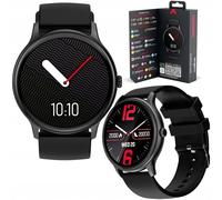 Maxlife smartwatch MXSW-100 Noir mat Hommes pour Android iOS Fitness Podomètre Sport