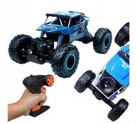 maxlife Voiture Télécommandée Tout Terrain MXRC-300 - Transmission 4x4 - Vitesse 8 km/h - Voiture pour Enfant avec Telecommande - Châssis en Aluminium Grandes Roues - Jouet Enfant 8 Ans