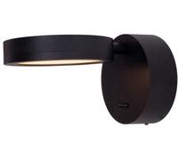 MaxLight Ibiza applique murale 1x6 W noir W0350