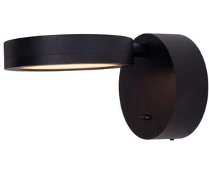 MaxLight Ibiza applique murale 1x6 W noir W0350