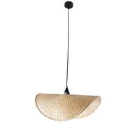 MaxLight Koshi lampe suspendue 1x60 W noir-rotin P0498