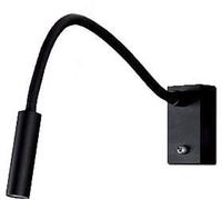 MaxLight Rider Black applique murale 1x3 W noir W0046