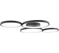 MaxLight Velvet plafonnier 1x67 W noir C0200