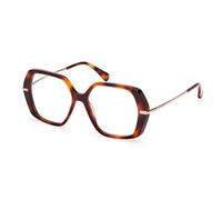 Max Mara Femme MM5175 052 Montures optiques Acétate Havane Géométrique Normale