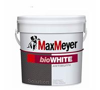 MaxMeyer - Bio White - Peinture à l'eau respirante anti-moisissure, blanc,5 L