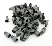 Maxmoral 100-Pack Cat5e Cat6 Câble réseau Ethernet RJ45 Strain Relief Bottes