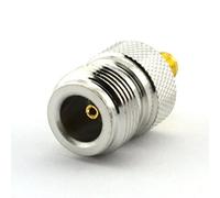 Maxmoral 2 pcs N femelle vers SMA connecteur femelle RF Coax coaxial adaptateur