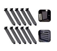 Maxmoral Lot de 10 déflecteurs de Ventilation pour PC Ventilation Ventilation Ventilation Ventilateur Filtre à poussière