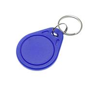 Maxmoral Lot de 10 porte-clés RFID F08 13,56 MHz UID en lecture seule pour système de contrôle d'accès, bleu
