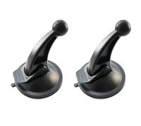 Maxmoral Lot de 2 supports à ventouse pour GPS de voiture sans fil pour chargement de téléphone portable - Diamètre de la tête sphérique : 17 mm