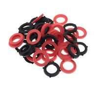 Maxmoral Lot de 50 rondelles de rechange en caoutchouc pour tuyau d'arrosage 1,9 cm avec pommeau de douche