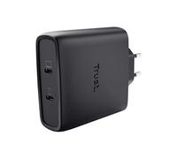 Trust Chargeur secteur Maxo 2 ports USB-C 100W Noir