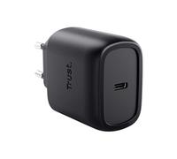 Maxo - Adaptateur secteur - GaN - 45 watt - Power Delivery 3.0 + PPS (USB-C) - sur le câble : USB-C - noir