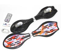 MAXOfit® Waveboard Rock'n'Roll avec Musique, télécommande et Housse de Transport