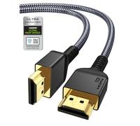 Maxonar Certifié Câble HDMI® ultra haute vitesse 1m, HD 48 Gbit/s haute vitesse 10K 8K@120Hz 4K@144Hz eARC HDR10 4: 4: 4 HDCP 2.2 et 2.3 Dolby Compatible avec/PS5, Xbox Series X/Roku/Sony