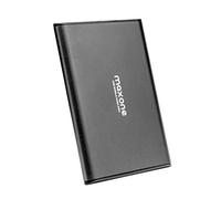Maxone Disque dur externe portable ultra fin 500 Go compatible avec PC, ordinateur portable, gris