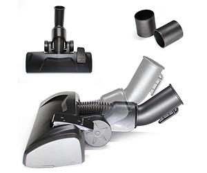 Maxorado 32mm 35mm combi Flex Brosse d'aspirateur aspirateur universelle par exemple pour tubes Miele AEG Electrolux Bosch Siemens Adapteur Bude de sol Remplacement de tête plancher bois tapis