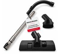Maxorado Brosse d'aspirateur combinée avec manche compatible avec aspirateur Miele série C2 Complete C 2 Compact Ecoline Plus + Tango Powerline Parquet Twister C1 C3 2 3