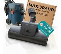 Maxorado Buse de turbo compatible avec Bosch Gas 18V-12 MC 18V-10 L 15 PS 20 L SFC 55 M AFC 35 25 Aspirateur eau et poussière Brosse de sol Épilateur de poils d'animaux