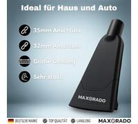 Maxorado Buse de voiture compatible avec Nilfisk Multi II 22L INOX Wap Alto Attix 30-2M Accessoire de rechange pour aspirateur de voiture