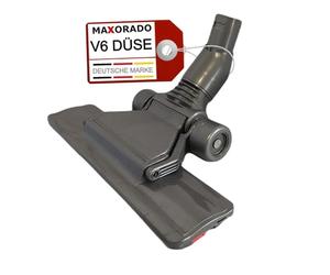 Maxorado Buse plate Buse plate pour sol pour Dyson V6 DC59 DC61 DC62 DC74 DC23T2 DC29 DC66 DC33c Buse d'aspirateur I Buse d'aspirateur plate Buse pour parquet et sol dur Embout de rechange Accessoire