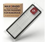 Maxorado Kit d'accessoires de rechange pour robot aspirateur Roborock S4 S5 MAX S6 Pure E2 E3 E4 E5 Q5 Xiaomi C1