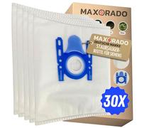 Maxorado Lot de 30 sacs d'aspirateur pour Siemens Bosch D E F G H VS06G2410 Q3.0 Q4.0 Q5.0 Q6.0 Q8.0 VS04 VS06 VS07 VS3 VS4 VS5 VS6 VS7 Z2.0 Z3.0 Z4.0 Z5.0 0 Z6. 0 sacs Z7.0