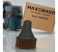 Maxorado Rosshaaar Brosse d'aspiration extra douce adaptée pour Bosch Gas 18V-12 MC 18V-10 L 15 PS 20 L SFC 55 M AFC 35 25 Aspirateur eau et poussière Brosse à meubles Cheveux naturels