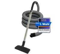 Maxorado Tube Aspirateur Buse de Sol Poignée Tuyau Compatible avec Miele S8 S8000 C3 Complete & C3 Compact Pièces de rechange Buse Combi SBD Gris Plastique et métal 1 Pièce