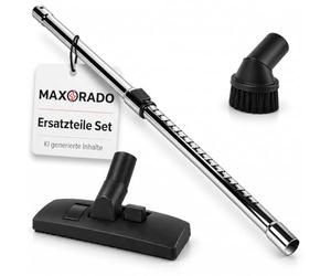Maxorado Tube d'aspirateur 35 mm + buse combinée + brosse d'aspiration pour aspirateur de rechange Compatible avec Lidl Parkside Aspirateur eau PNTS 1500 D5 1400 H4 F2 PNTSA 20-L C4 1300 C3
