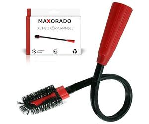 Maxorado XL Brosse plumeau, Brosse pour Meubles Embout Flexible pour aspirateurs compatibles des Marques Bosch Siemens AEG Miele Samsung Panasonic Philips Dirt Devil Kärcher Fakir Einhell Makita