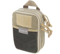 Maxpedition Double-Decker Pocket (5” X 2.5” X 7”) EDC, Tactical Tool Pouch Organization, Molle Accessories for Everyday Carry Pochette Unisexe, Kaki, Standard