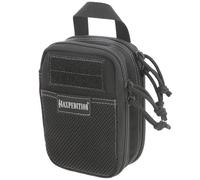 MAXPEDITION Mini Organiseur de Poche à Double étage (10,2 x 6,3 x 15,2 cm), Pochette Tactique Compatible Molle pour Un Transport Quotidien (Noir) 0258B