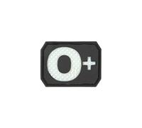 Maxpedition O+ POS Patch de groupe sanguin (brillant) 3,8 x 2,8 cm
