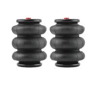 maXpeedingrods 2x Suspension pneumatique Standard 2600 lbs 1/2-14NPT Single Port Sac triple