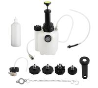 maXpeedingrods Appareil de purge de frein pour Buick Hummer Mazda 3L Pompe à vide + bouteille de purge de voiture Appareil de changement de liquide de frein à air comprimé