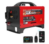 maXpeedingrods Chauffage diesel portable 12 V/24 V 8 kW - Télécommande par application Bluetooth - Avec batterie d'outils pour démarrage rapide dans les voitures, camions, bateaux et yachts