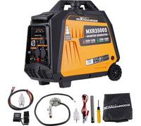MaXpeedingrods Dual Fuel Power Generator Inverter Generator 3500W Portable 25kg for Notes