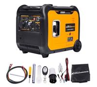 maXpeedingrods Générateur Inverter 5500W essence avec prises USB / 230V Silencieux Groupe électrogène à onduleur pour camping-car