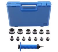 maXpeedingrods Kit de perforatrices 13 en 1 pour le travail du cuir 5-35 mm
