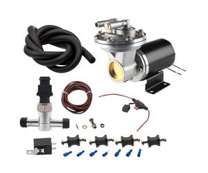 maXpeedingrods Kit de pompe à vide électrique 12 V - Pompe à vide électrique de 18" à 22" pour frein avec kit d'installation