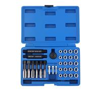 maXpeedingrods Kit de réparation de filetage de culasse de 33 pièces - Bougies de préchauffage - Kit de réparation de filetage M8-M14 - Pour la restauration de bougies de préchauffage et de tête de