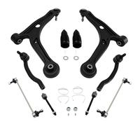 maXpeedingrods Kit de suspension avant 10 pièces pour Honda Pilot 2006-2008 Acura MDX 2006, bras de commande inférieur avant avec joint à rotule, lien d'extrémité de barre stabilisatrice, biellette de
