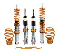 maXpeedingrods Kit de suspension combinés filetés pour Polo 6N2 1999-2002 1.0/1.3/1.4/16V/GTI