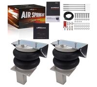 maXpeedingrods Kit de suspension pneumatique arrière et avant pour Iveco Daily 35S/35L 2006-2014 2 x ressort pneumatique + 4 supports + conduite d'air + vis de fixation et joints 4 000 kg