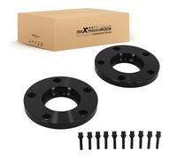 maXpeedingrods Lot de 2 élargisseurs de voie de 15 mm avec vis de roue M12 x 1,5 pour BMW Série 1, Série 3 (E36/E46/E90), Série 5, 6, 7, X1, Z3/Z4, Z8 et modèles M
