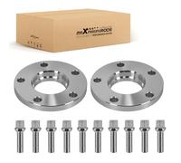 maXpeedingrods Lot de 2 élargisseurs de voie de 15 mm avec vis de roue M14 x 1,5 pour modèles BMW série F et Mini Countryman/Paceman